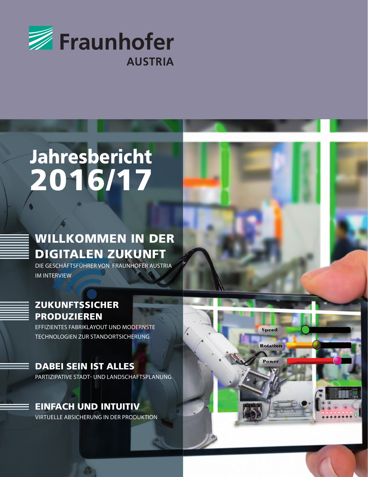 Vorschau Fraunhofer Austria Jahresbericht 2016/17 Seite 1