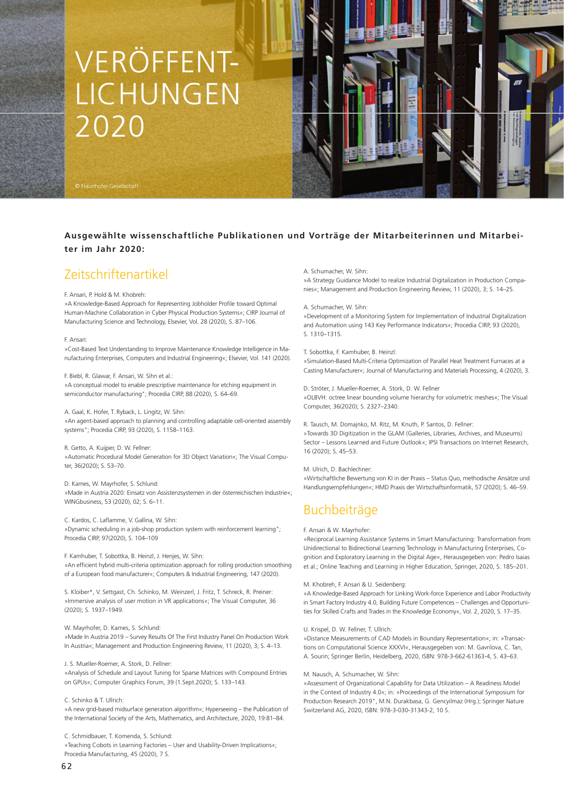 Vorschau Jahresbericht 2020 Seite 62